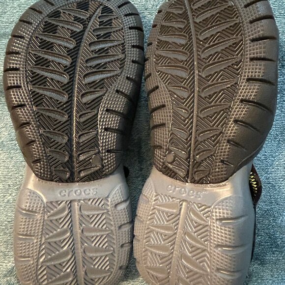 Crocs Swiftwater Black Mesh Deck Sandals Water Shoes Men\'s Size 8 main image 5